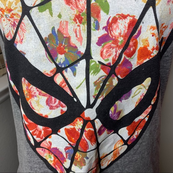 Marvel Floral Spider-Man Graphic Muscle Tank Top - Picture 2 of 11